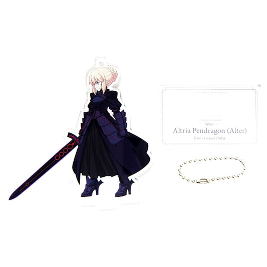 Saber, Altria Pendragon Fate/Grand Order Alter Battle Character Style Acrylic Stand AnimeJapan 2019 Goods [USED]