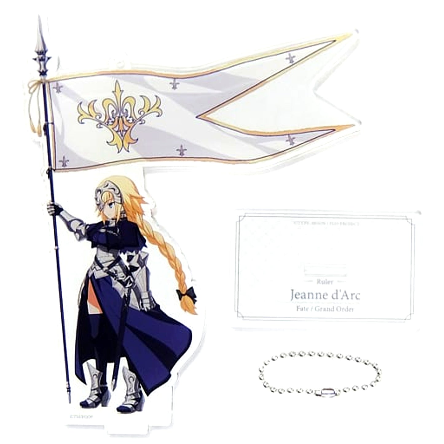 Jeanne d'Arc Ruler Fate/Grand Order Battle Acrylic Stand AnimeJapan 2019 [USED]