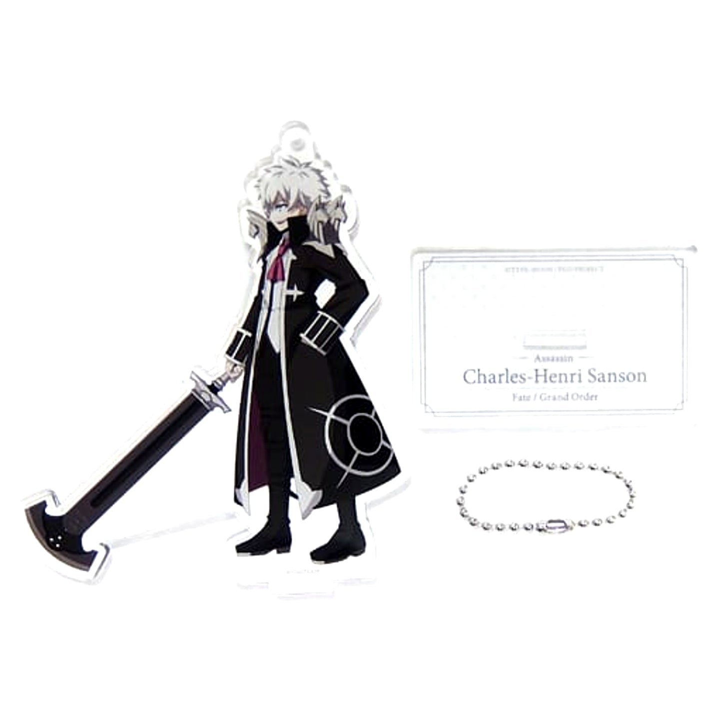 Charles Henri Sanson Assassin Fate/Grand Order Battle Character Style Acrylic Stand AnimeJapan 2019 Goods [USED]