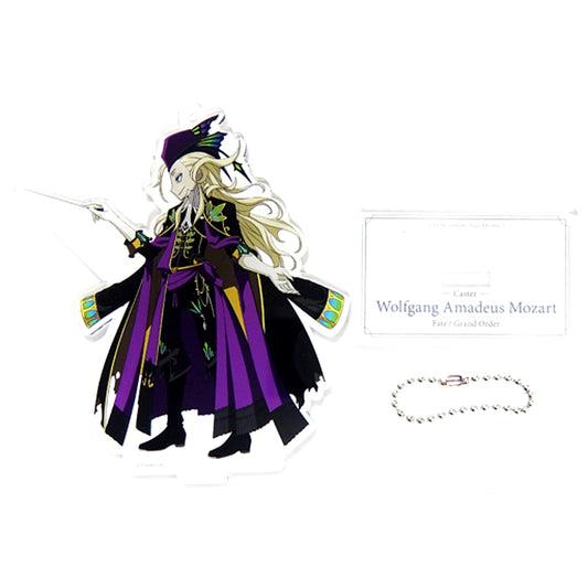 Caster / Wolfgang Amadeus Mozart Battle Character Style Acrylic Stand Fate/Grand Order AnimeJapan 2019 Goods [USED]