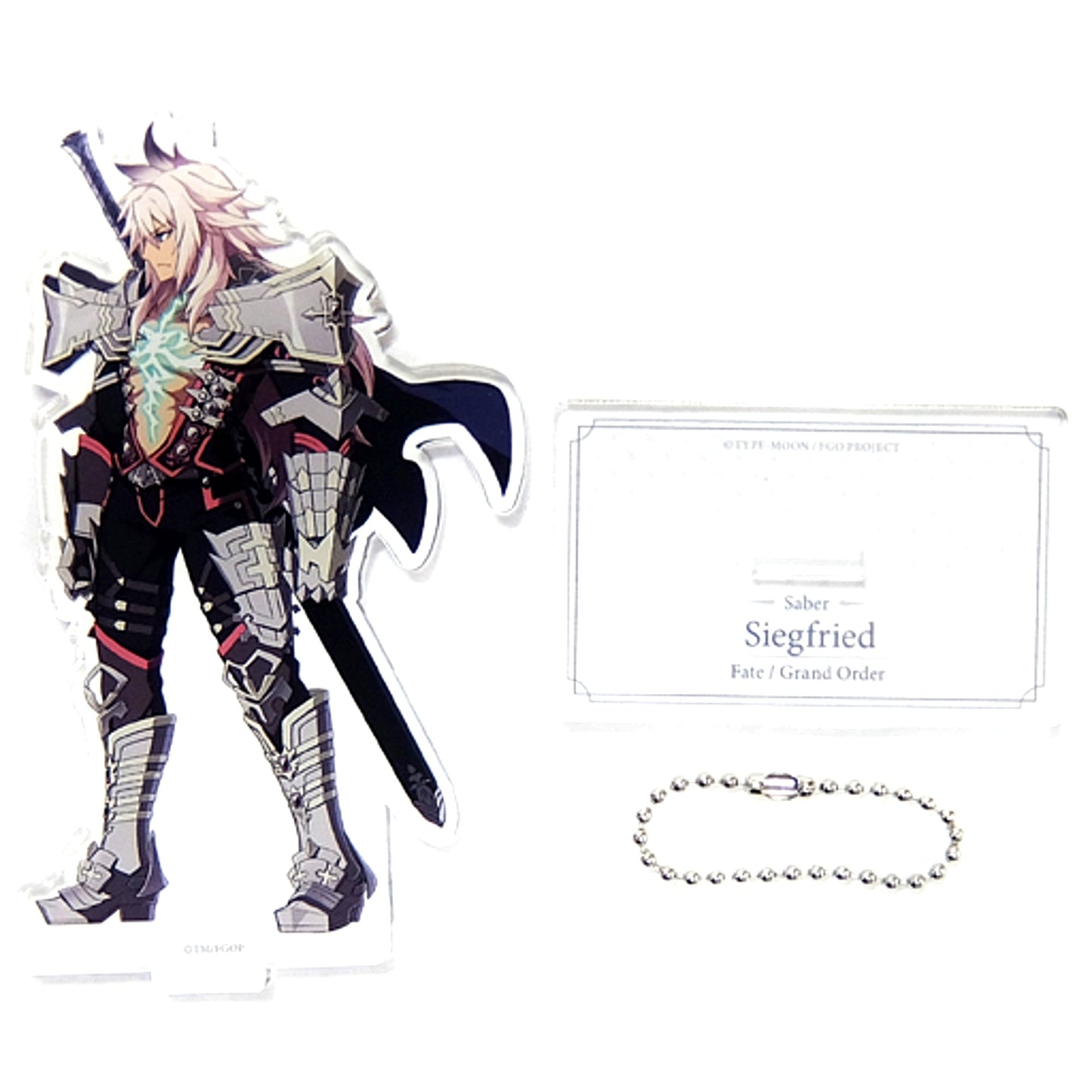 Saber Siegfried Battle Character Style Acrylic Stand Fate/Grand Order AnimeJapan 2019 Goods [USED]