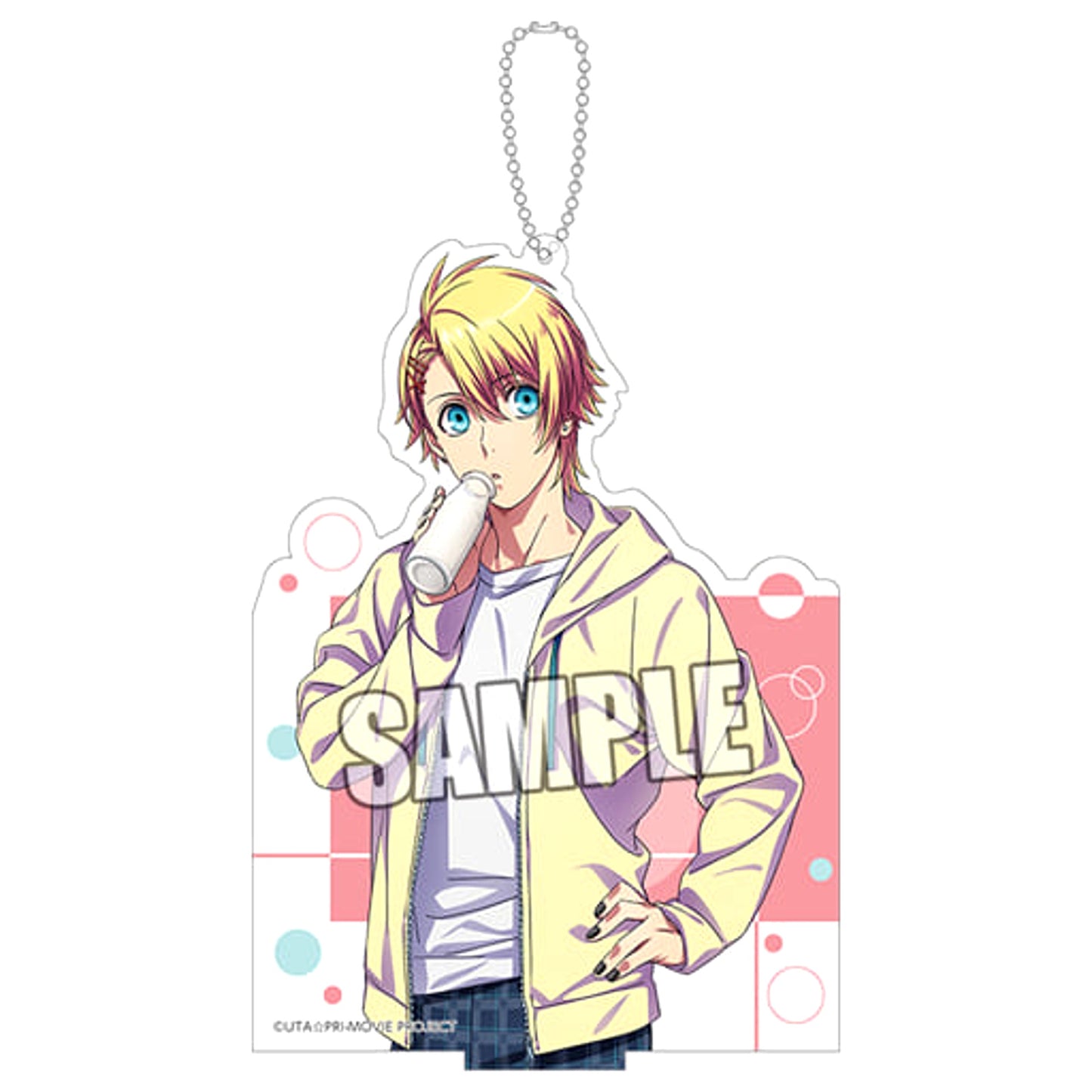 Uta no Prince Sama Movie: Maji Love Kingdom Sho Kurusu Acrylic Keychain With Stand Private Morning Series Keychains [USED]