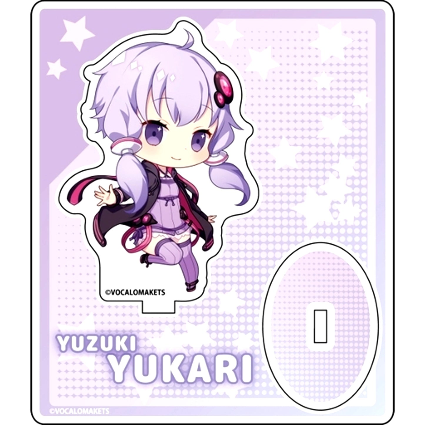 Yukari Yuzuki VOCALOID AHS Product Characters Acrylic Stand [USED]