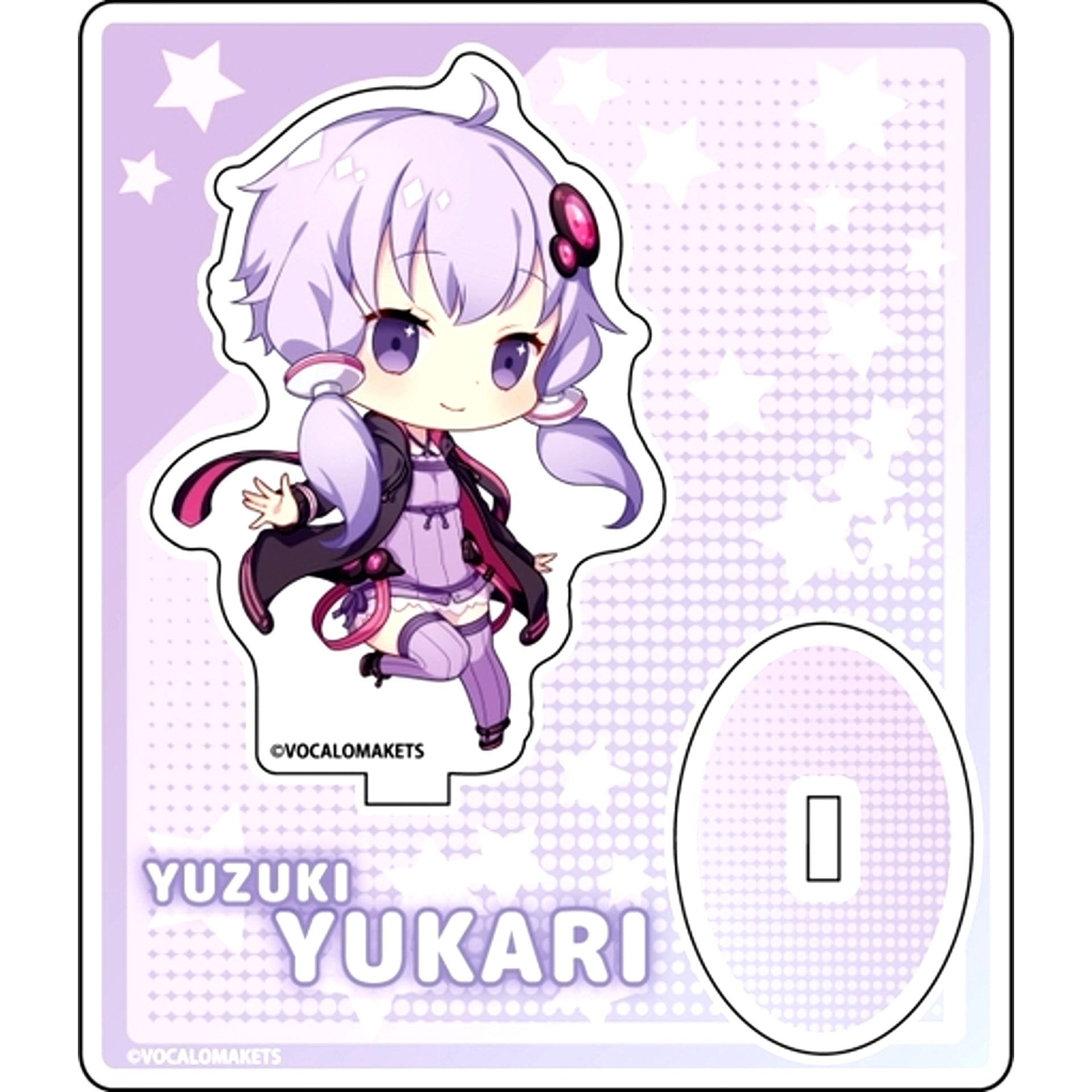 Yukari Yuzuki VOCALOID AHS Product Characters Acrylic Stand [USED]