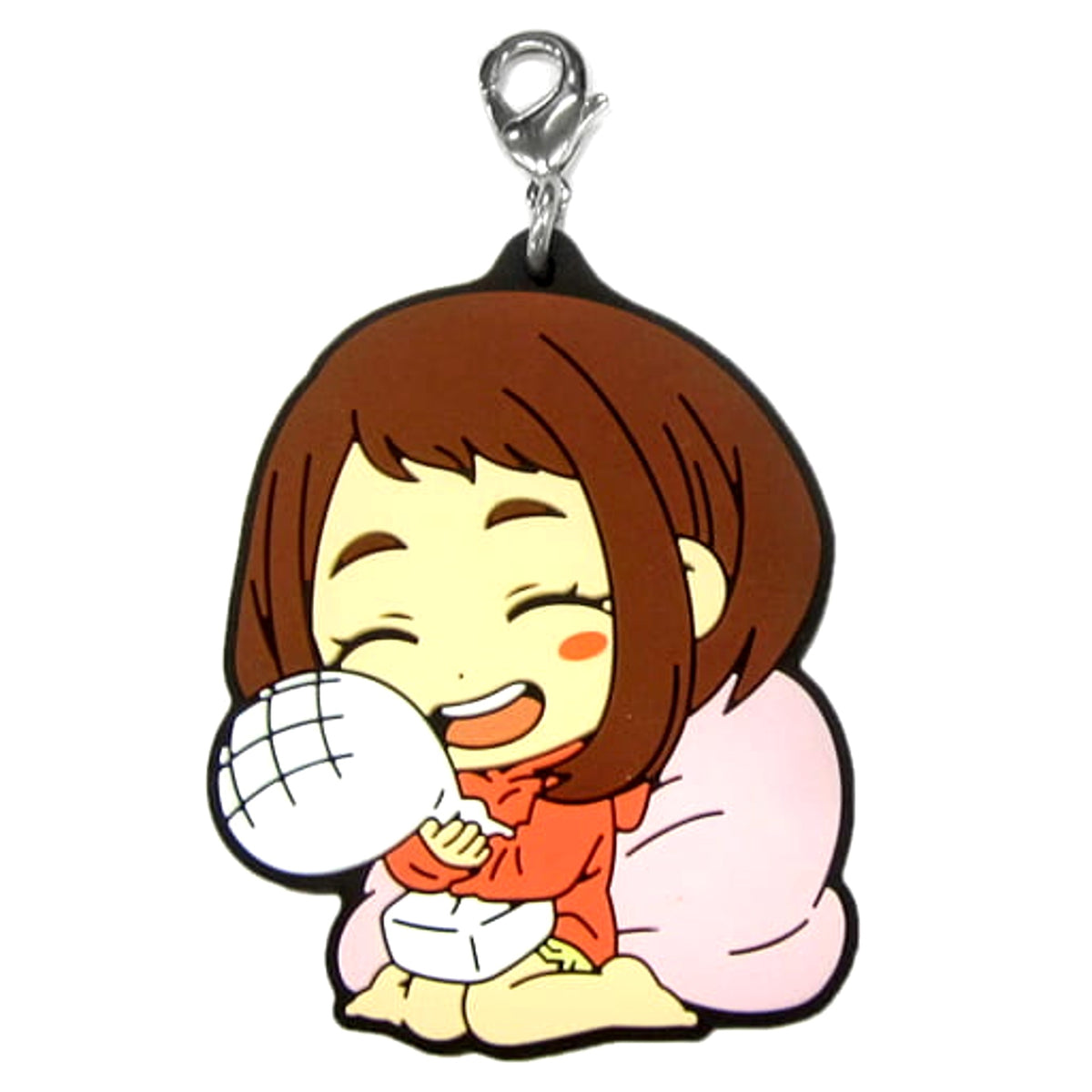 My Hero Academia Ochaco Uraraka Ichiban Kuji Break Time Rubber Charm Kyunchara Illustrations Prize D Charm [USED]