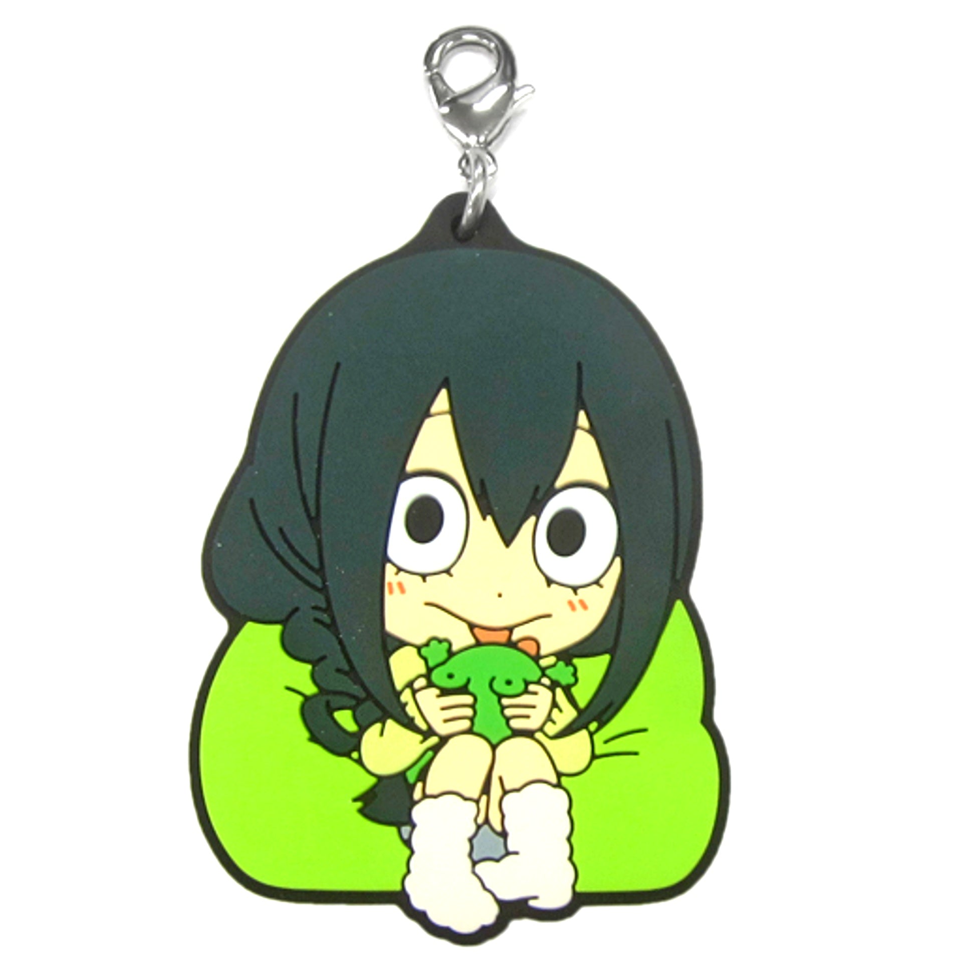Tsuyu Asui Prize D My Hero Academia Break Time Ichiban Kuji Kyun Chara Illustrations Rubber Charm [USED]