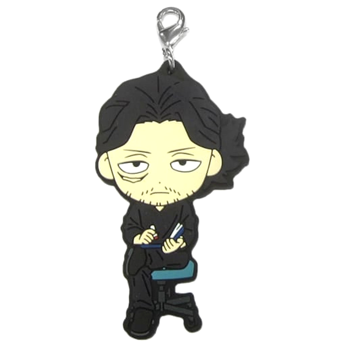My Hero Academia Shota Aizawa Ichiban Kuji Break Time Rubber Charm Kyunchara Illustrations Prize D Charm [USED]
