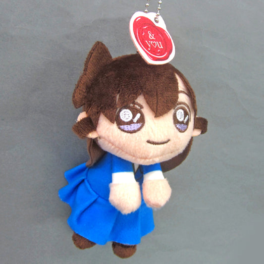 Ran Mouri & you Detective Conan Keychain Mascot Conan & Kid & Ran [USED]