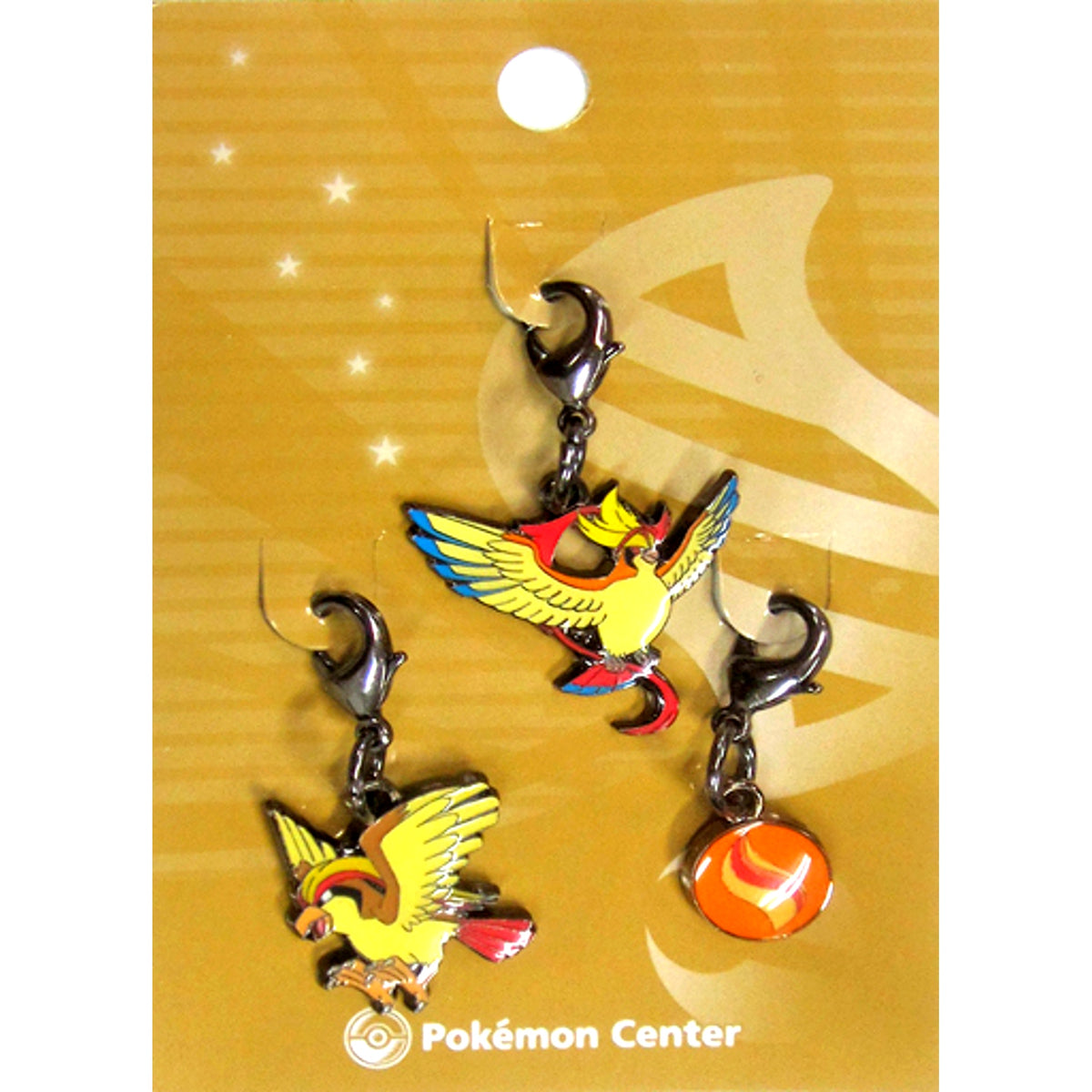 Mega Pidgeot Pokemon Metal Charm Pokemon Center Limited [USED]