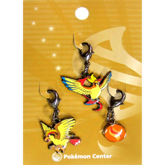Mega Pidgeot Pokemon Metal Charm Pokemon Center Limited [USED]