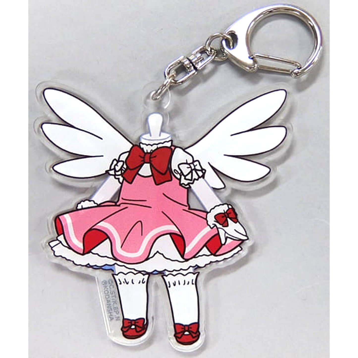 Cardcaptor Sakura: Clear Card Sakura Kinomoto Clow Card Arc OP Trading Costume Motif Acrylic Key Ring Anime Japan 2019 Limited Keychains [USED]