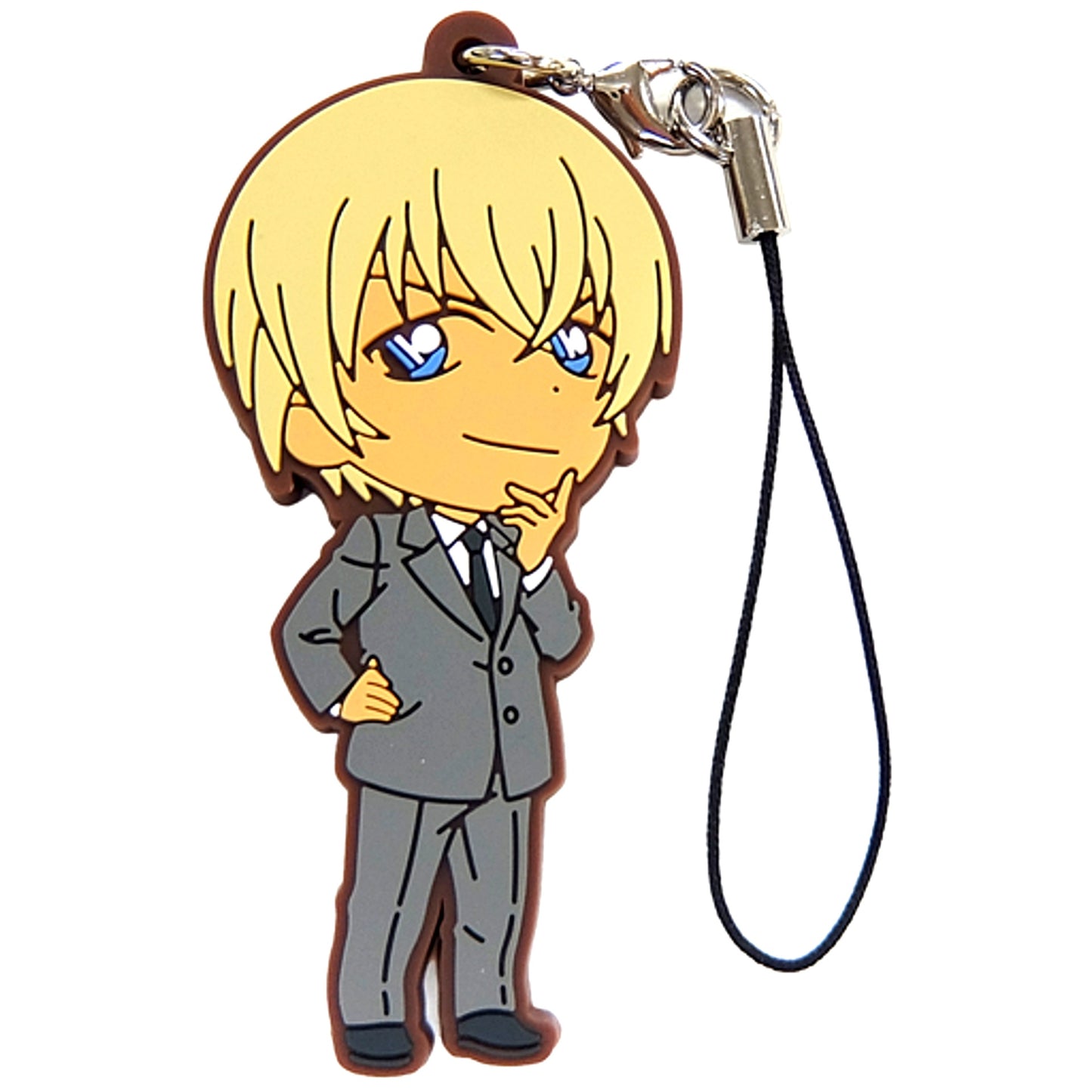 Toru Amuro Detective Conan Rubber Strap Collection [USED]