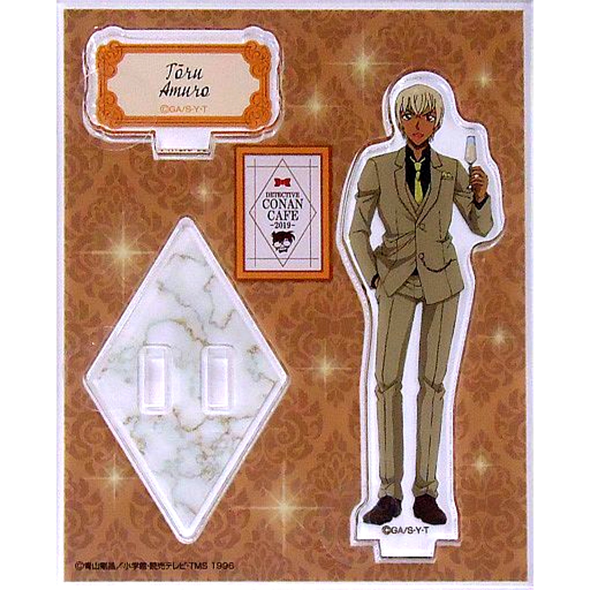 Toru Amuro Acrylic Stand Detective Conan Cafe 2019 [USED]