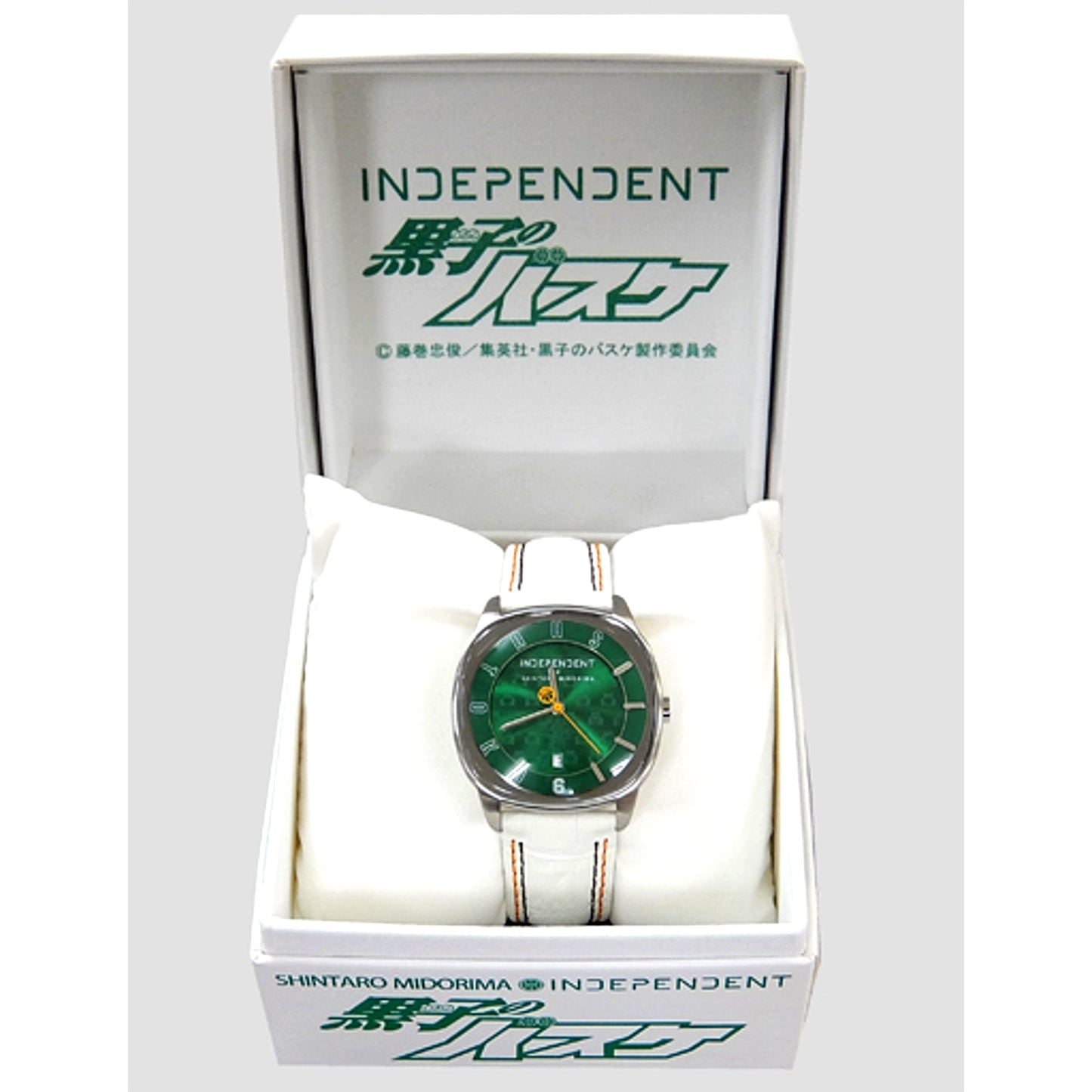 Shintaro Midorima Model Official Collaboration Watch Leather Belt Type INDEPENDENT x Kuroko's Basketball [USED]
