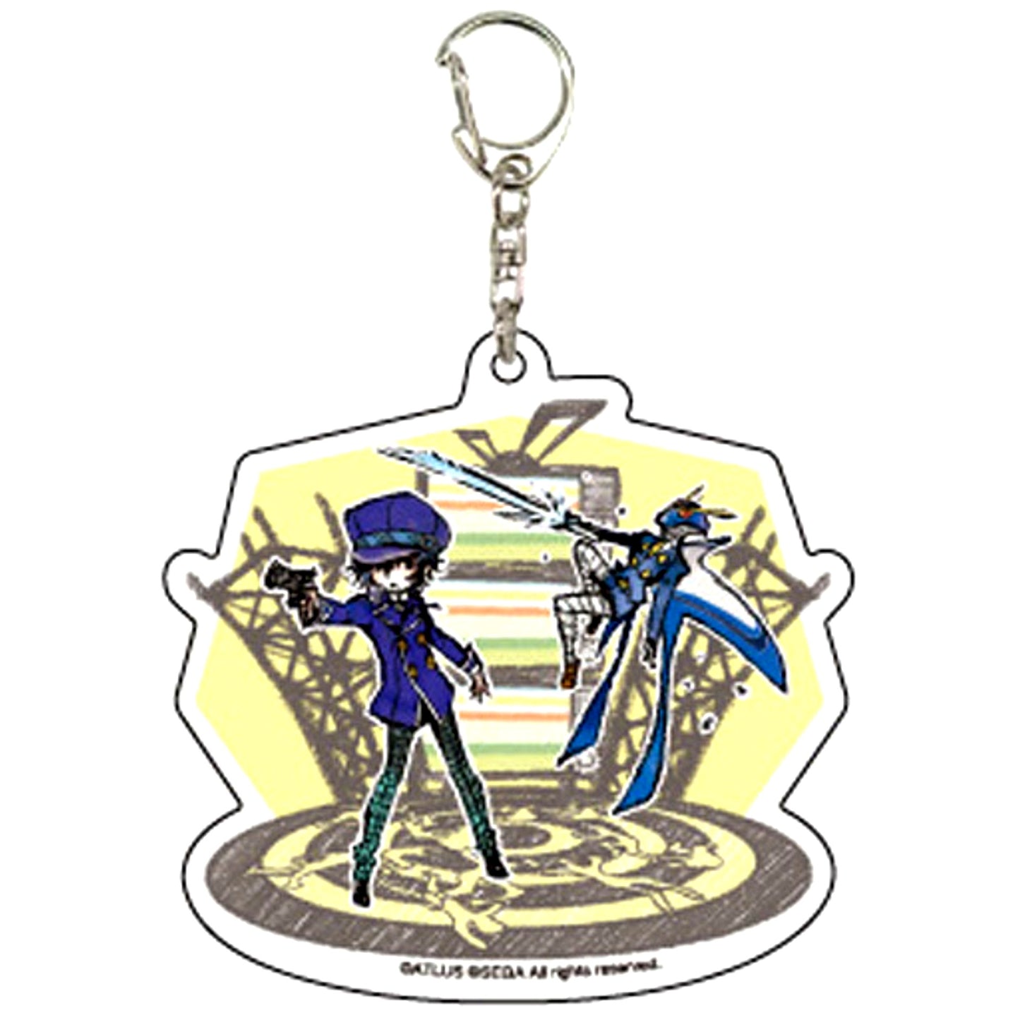 Naoto Shirogane Persona 4 The Golden Acrylic Keychain 01 GraffArt Design [USED]