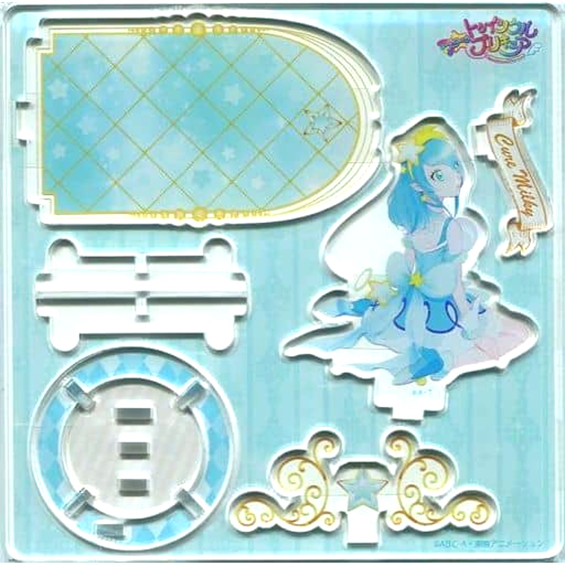 Cure Milky Precure Pretty Store Concept Shop Miracle Universe Acrylic Stand [USED]