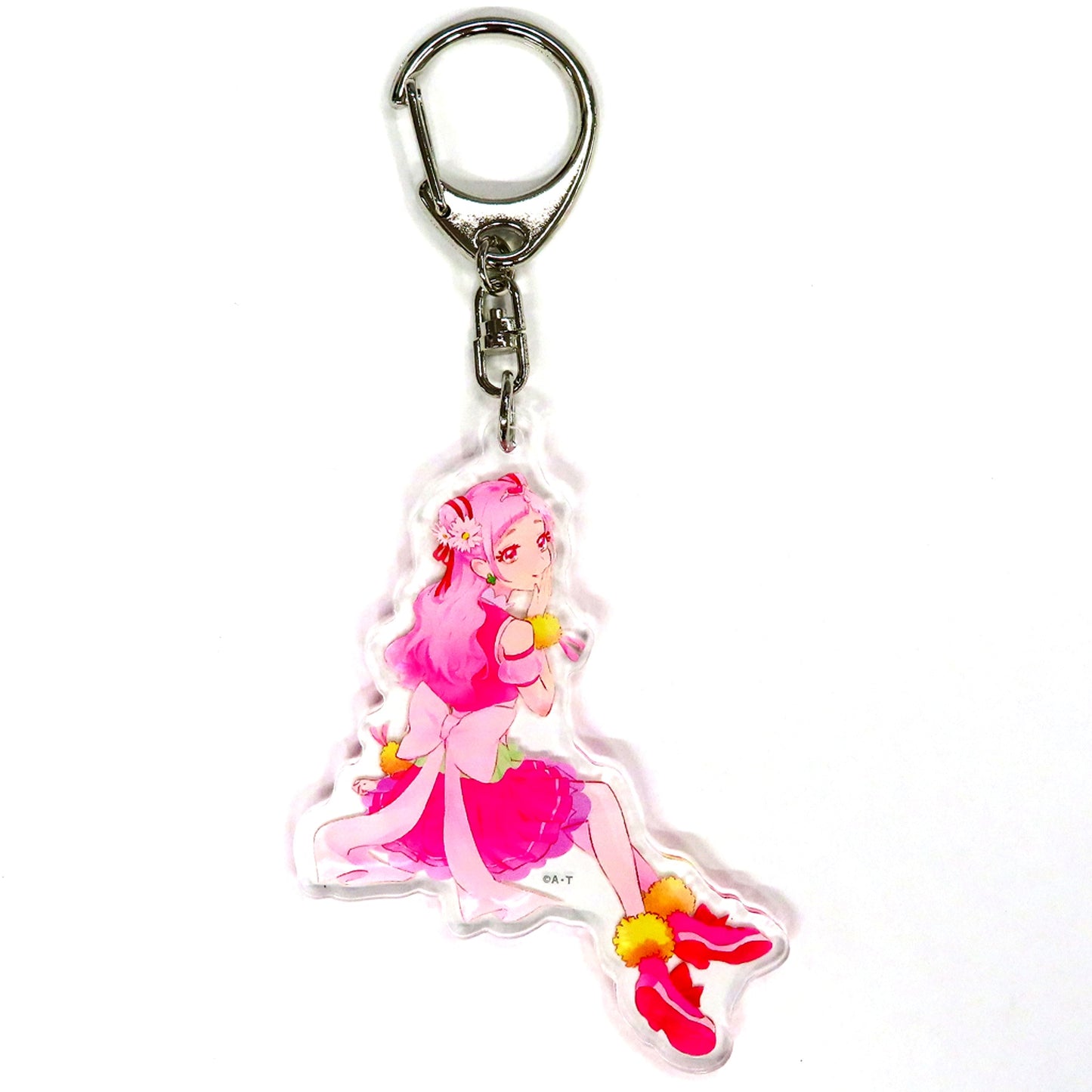 Cure Yell Precure Acrylic Keychain Pretty Store Concept Shop Miracle Universe Store [USED]