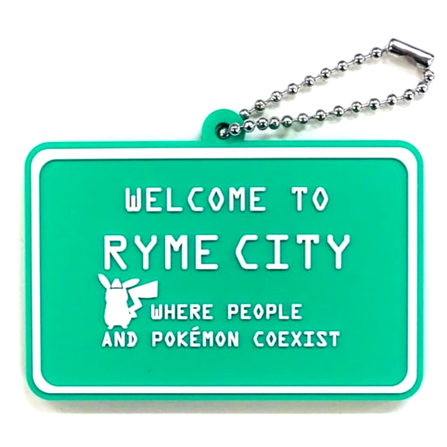 WELCOME TO RYME CITY Detective Pikachu Rubber Mascot Collection [USED]