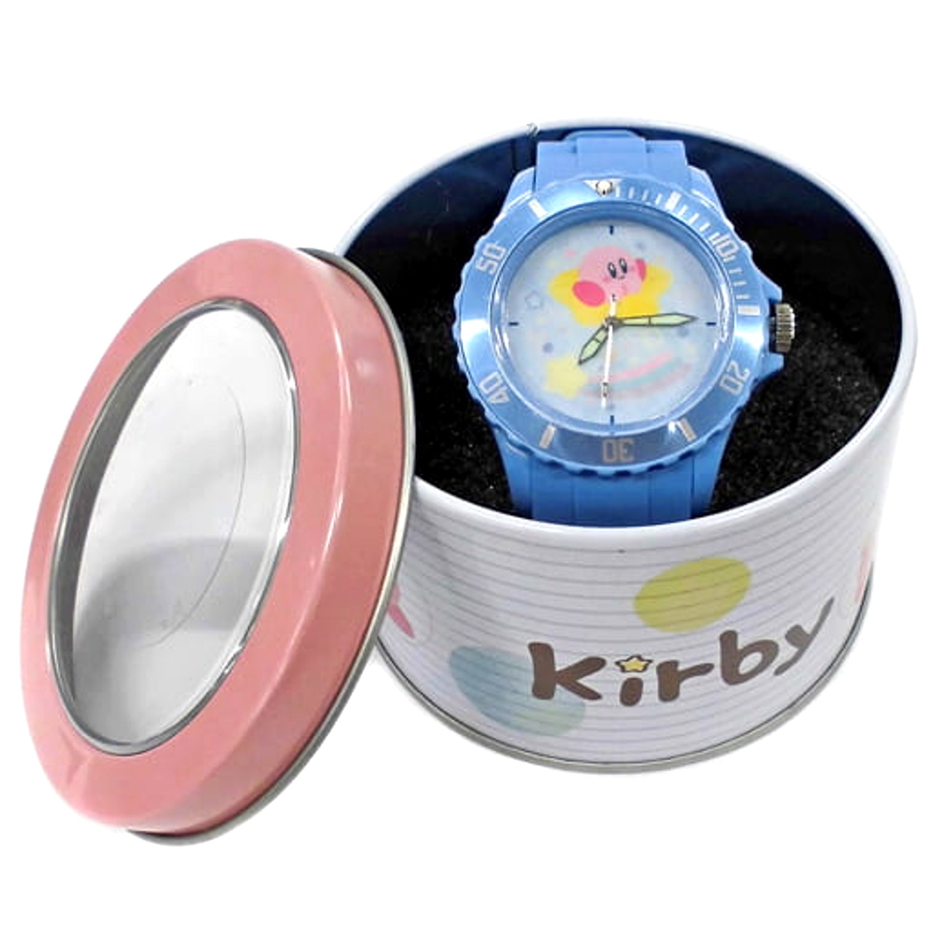 Kirby Warp Star Blue Can Case Wristwatch Mori Fantasy PALO Limited [USED]