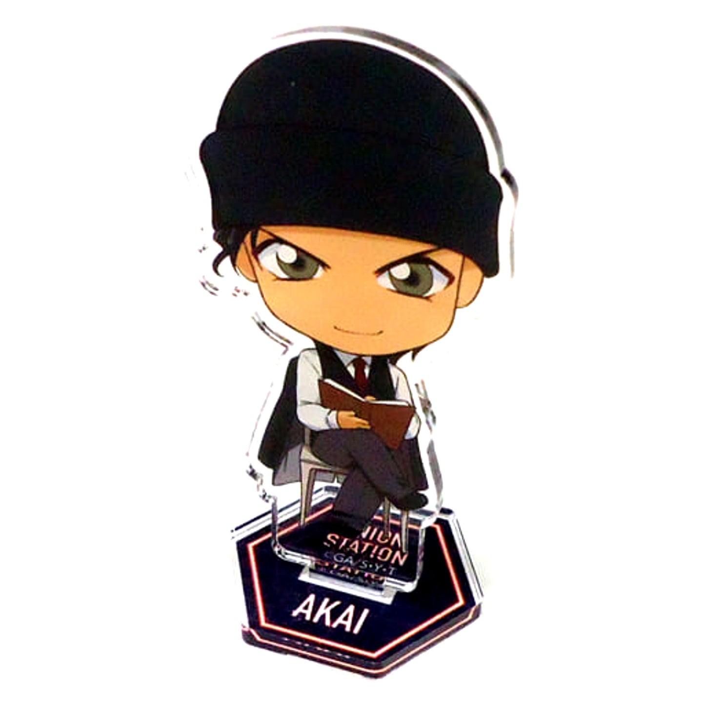 Detective Conan in AniON STATION Kaito Kid Countermeasure Seminar Shuichi Akai Mini Acrylic Stand Acrylic Stands [USED]