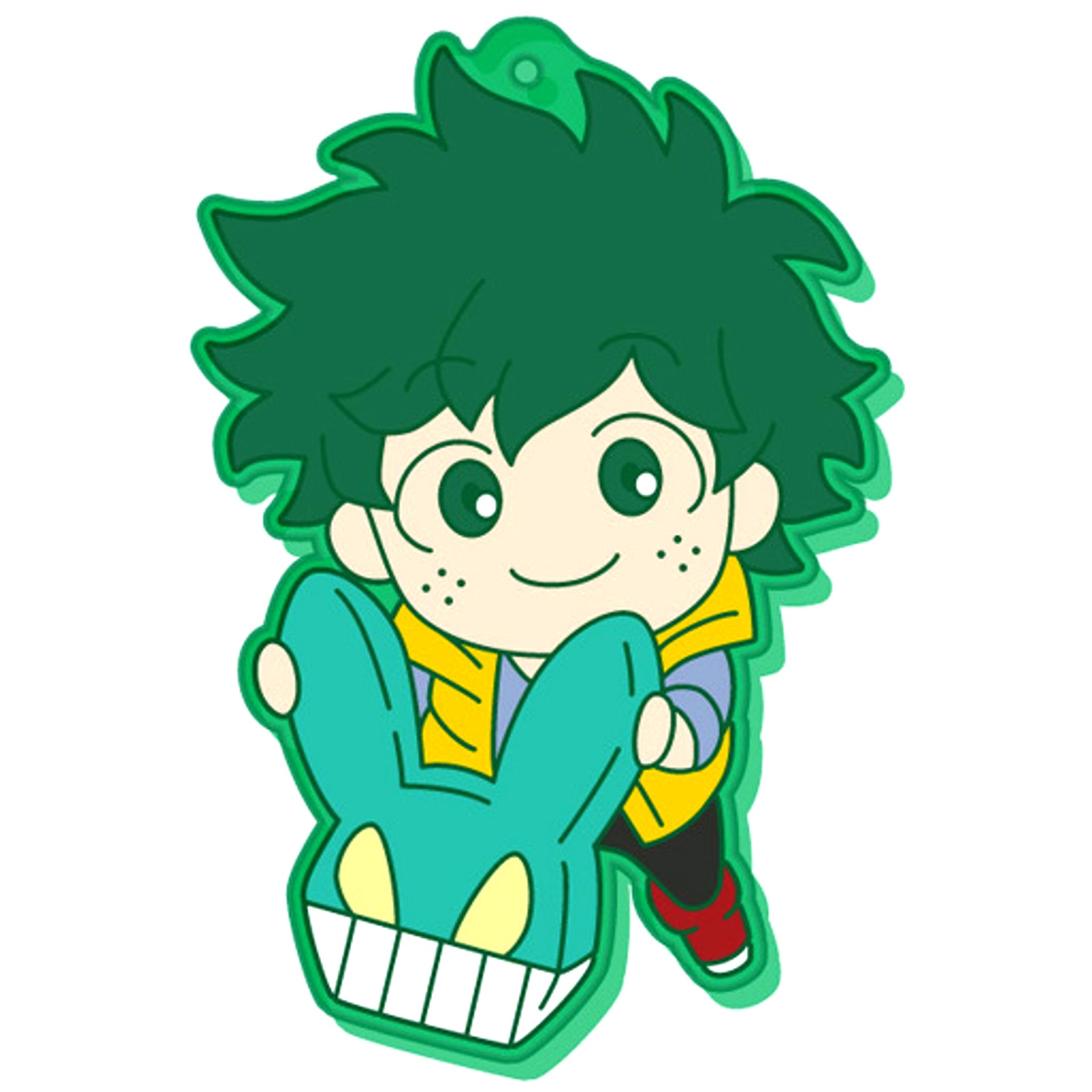 Izuku Midoriya 5. Eraser My Hero Academia Rubber Mascot Collection Eraser and Pencil [USED]
