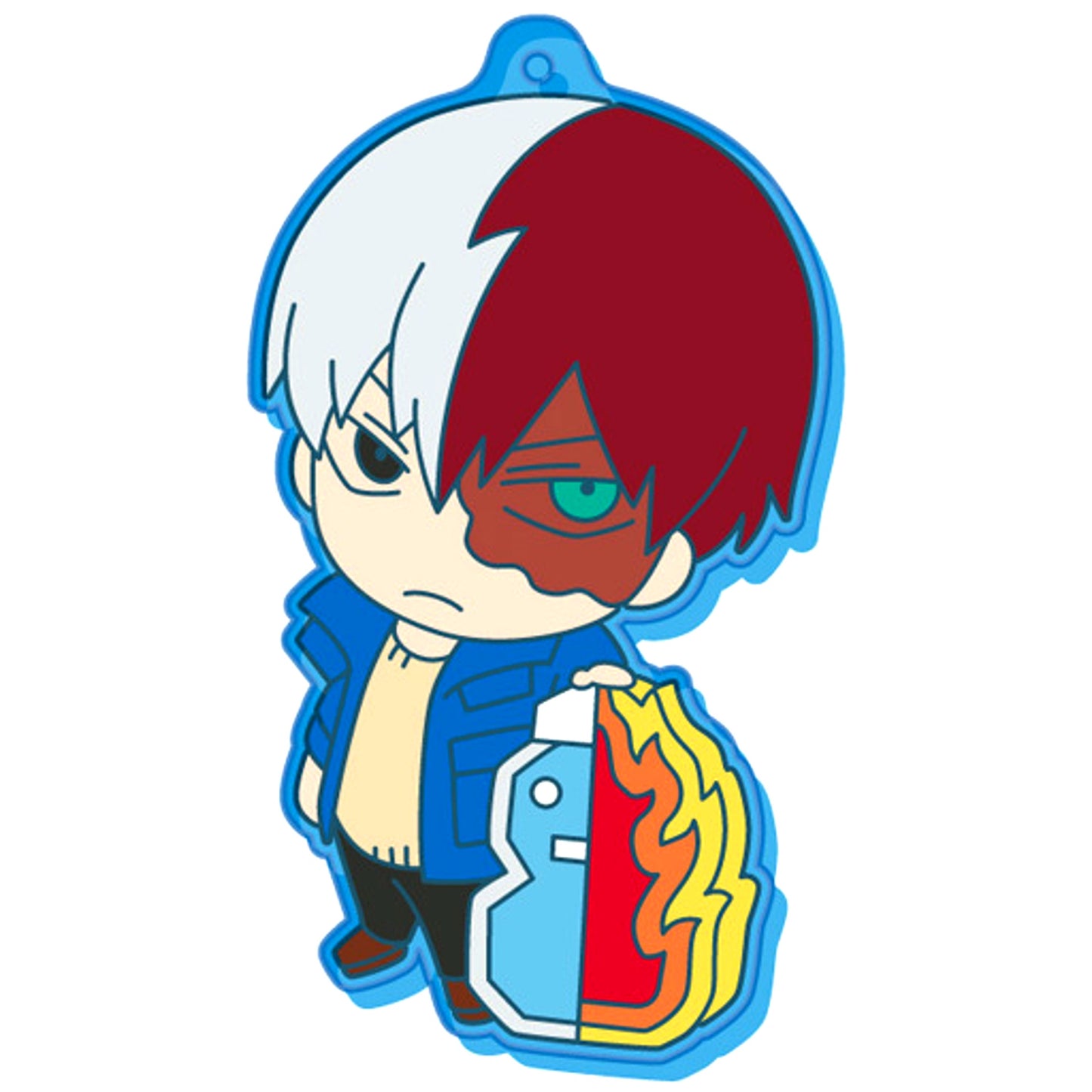 Shoto Todoroki 8. Eraser My Hero Academia Rubber Mascot Collection Eraser and Pencil [USED]