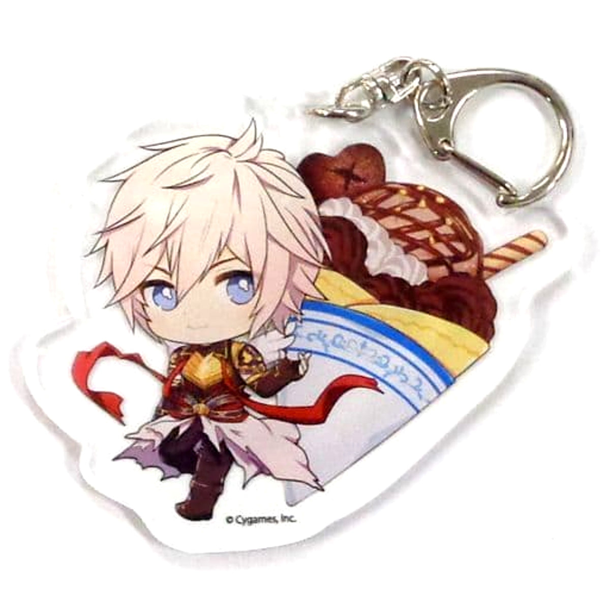 Granblue Fantasy Lucifer Trading Acrylic Keychains Characre! Meets Granblue Fantasy 1st Edition Limited Keychains [USED]