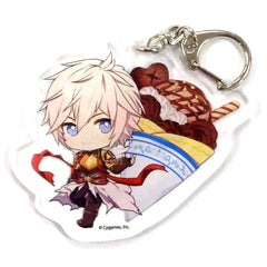 Granblue Fantasy Lucifer Trading Acrylic Keychains Characre! Meets Granblue Fantasy 1st Edition Limited Keychains [USED]
