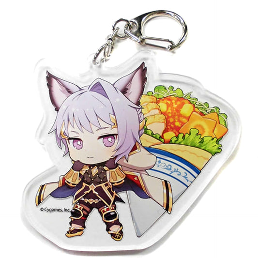 Granblue Fantasy Feower Trading Acrylic Keychains Characre! Meets Granblue Fantasy 1st Edition Limited Keychains [USED]