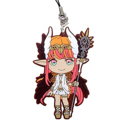 Caster/Circe Rubber Strap Epic of Remnant Kyun Chara Illustrations Ichiban Kuji Fate/Grand Order Armed Completion, Spiritron Dress Ortenaus Prize C [USED]
