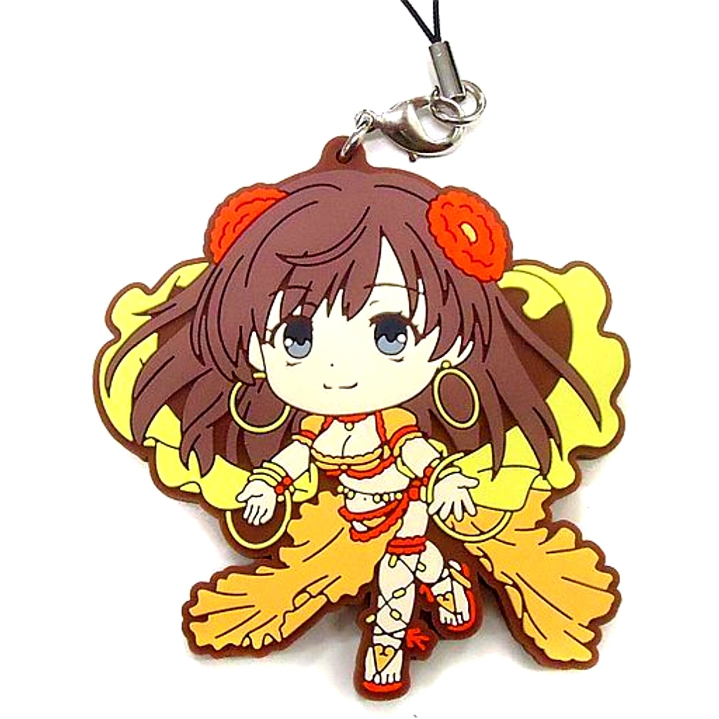 Assassin Mata Hari C Prize Epic of Remnant Kyun Chara Illustrations Ichiban Kuji Fate/Grand Order Armed Completion Spiritron Dress Ortenaus Rubber Strap [USED]
