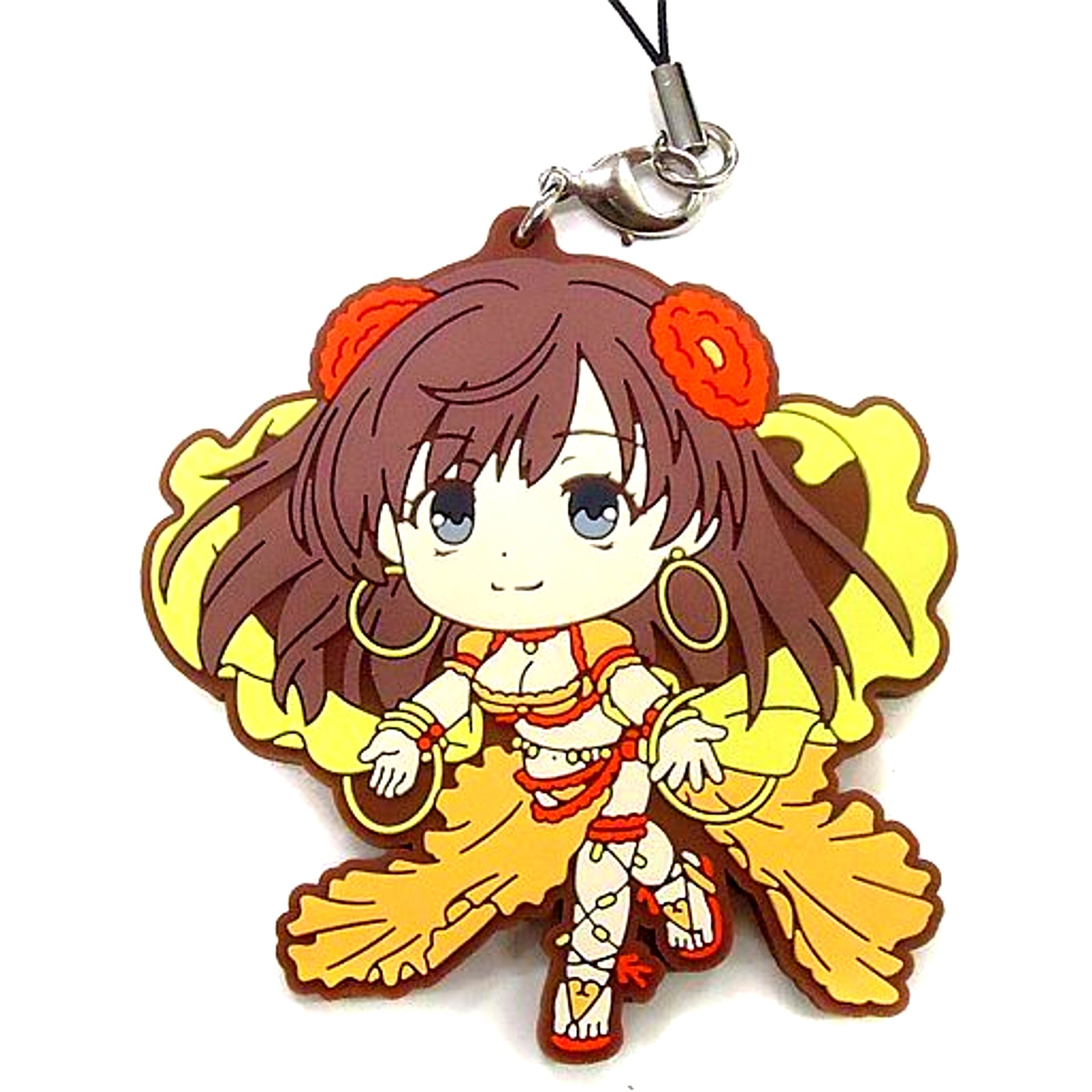 Assassin Mata Hari C Prize Epic of Remnant Kyun Chara Illustrations Ichiban Kuji Fate/Grand Order Armed Completion Spiritron Dress Ortenaus Rubber Strap [USED]