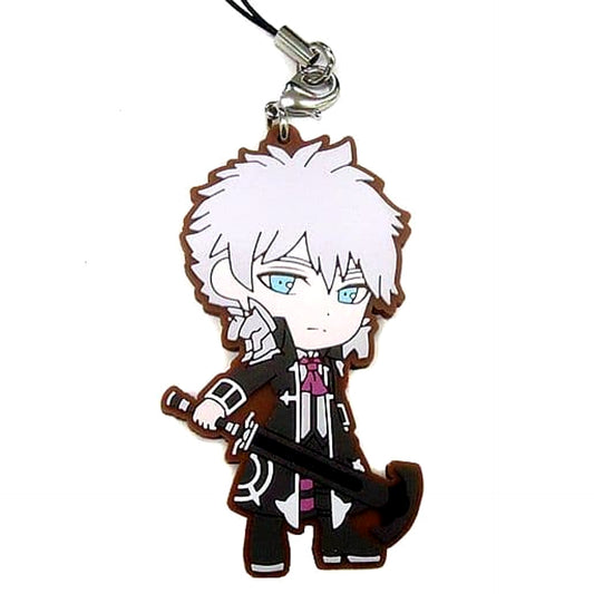 Fate/Grand Order Assassin/Charles-Henri Sanson Ichiban Kuji Busokanryo Ortenaus Rubber Charm Kyunchara Illustrations Epic of Remnant Prize C Keychains [USED]