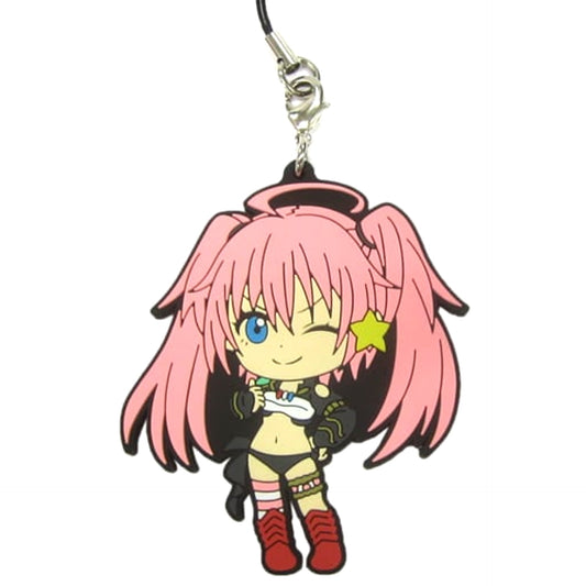 That Time I Got Reincarnated as a Slime Millim Standing Posture Ichiban Kuji Mabudachi nanoda! Rubber Charm Kyunchara Illustrations Prize F [USED]