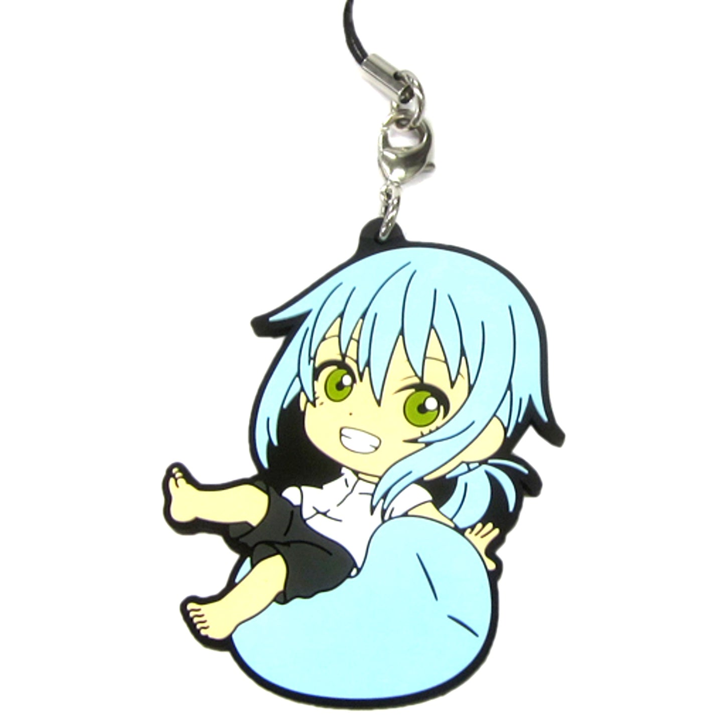Rimuru Hair Tied Rimuru Ver. G Prize Rubber Strap Kyun Chara Illustrations Ichiban Kuji That Time I Got Reincarnated as a Slime We are Besties [USED]