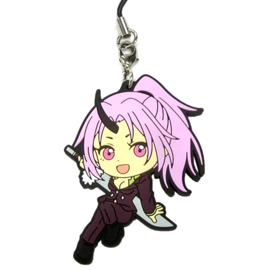 That Time I Got Reincarnated as a Slime Sion Rimuru Ver. Ichiban Kuji Mabudachi nanoda! Rubber Charm Kyunchara Illustrations Prize G [USED]