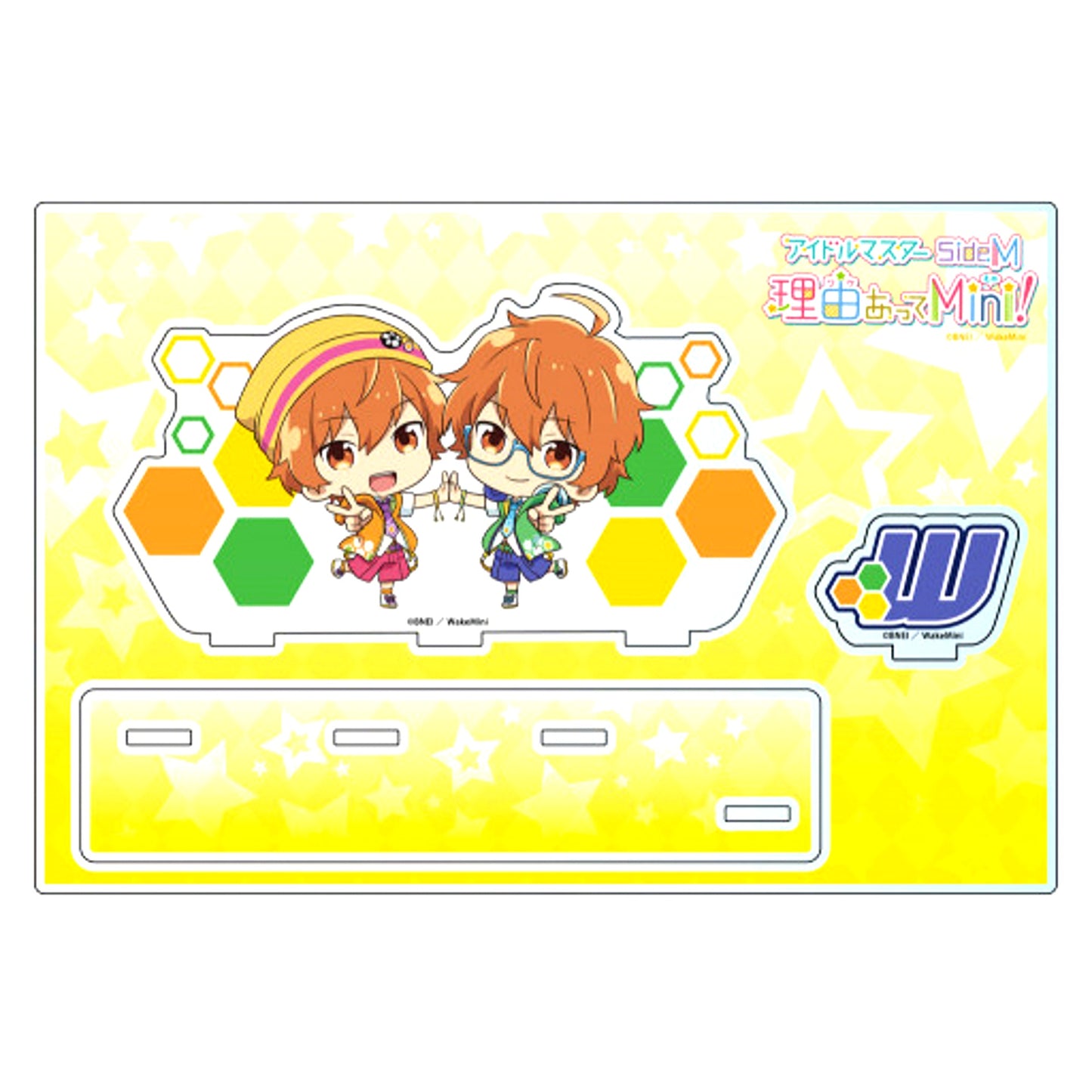 W THE IDOLM@STER SideM Wakeatte Mini! Acrylic Stand [USED]
