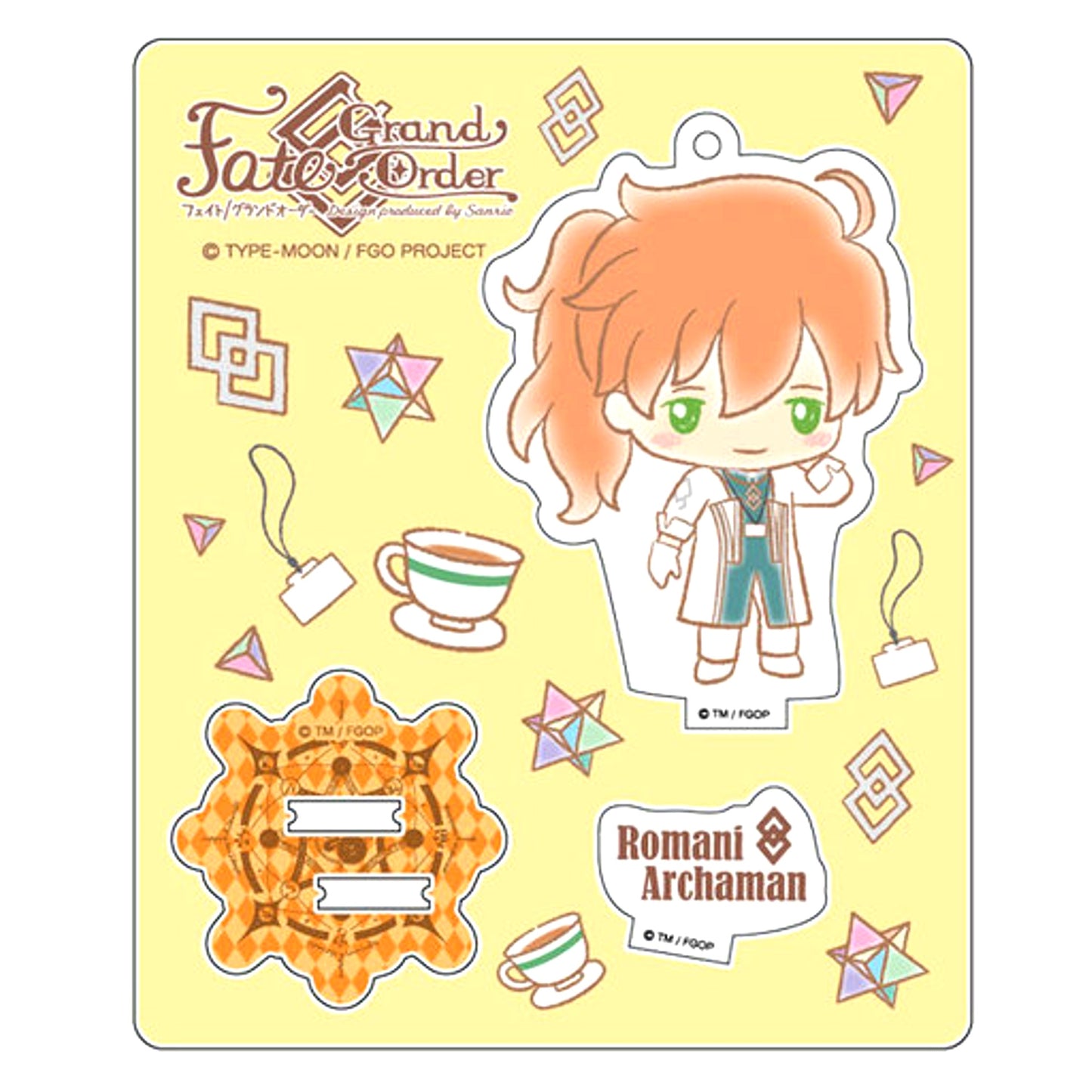 Romani Archaman Fate/Grand Order x Sanrio stand up! Acrylic Mascot 2 Design produced by Sanrio [USED]