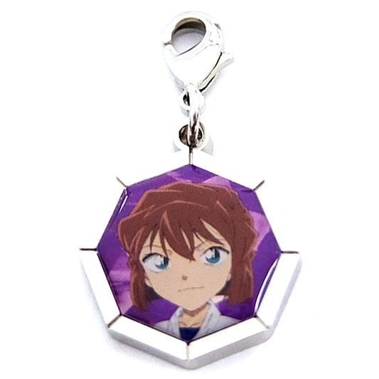 Ai Haibara Detective Conan Metal Charm Collection The Fist of Blue Sapphire Theater Goods [USED]