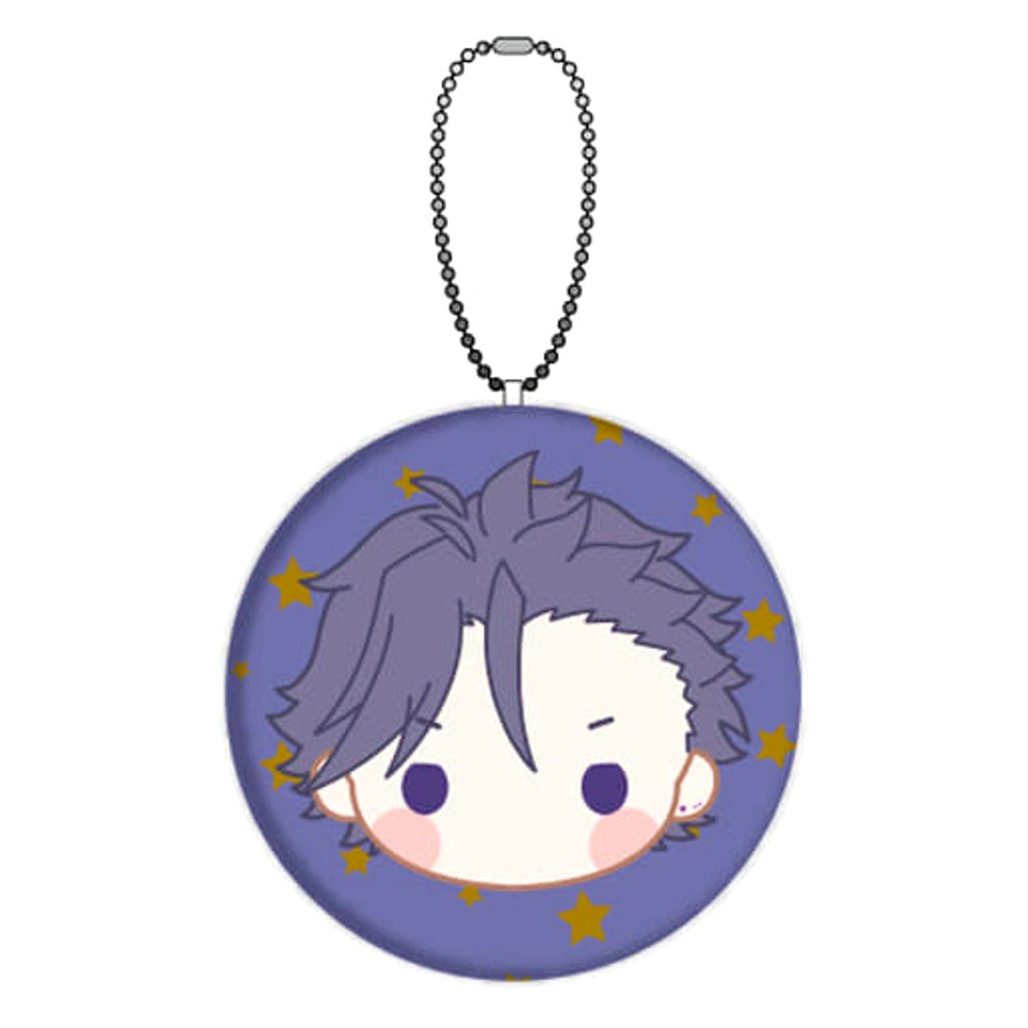 Tsukiuta. The Animation Hajime Mutsuki Kaokao Design Mochifuwa Cushion Keychain 01 Six Gravity Keychains [USED]