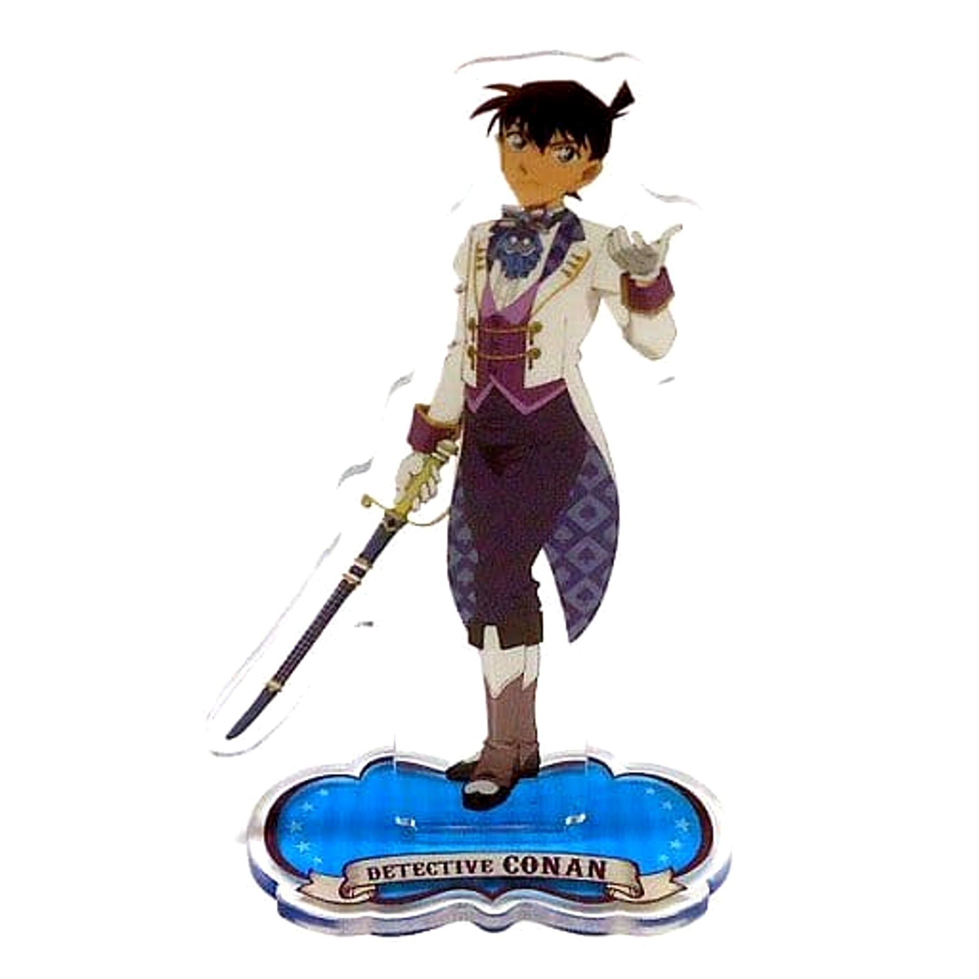 Sega Lucky Kuji Detective Conan Secret Magic Show Prize H Shinichi Kudo Acrylic Stand Acrylic Stands [USED]