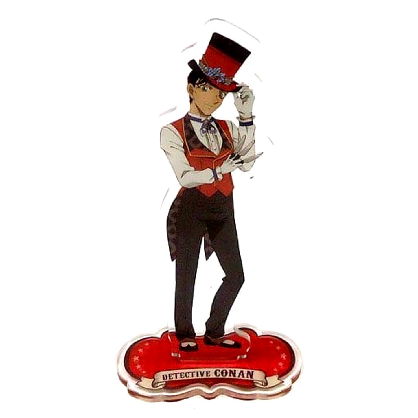 Sega Lucky Kuji Detective Conan Secret Magic Show Prize H Shuichi Akai Acrylic Stand Acrylic Stands [USED]