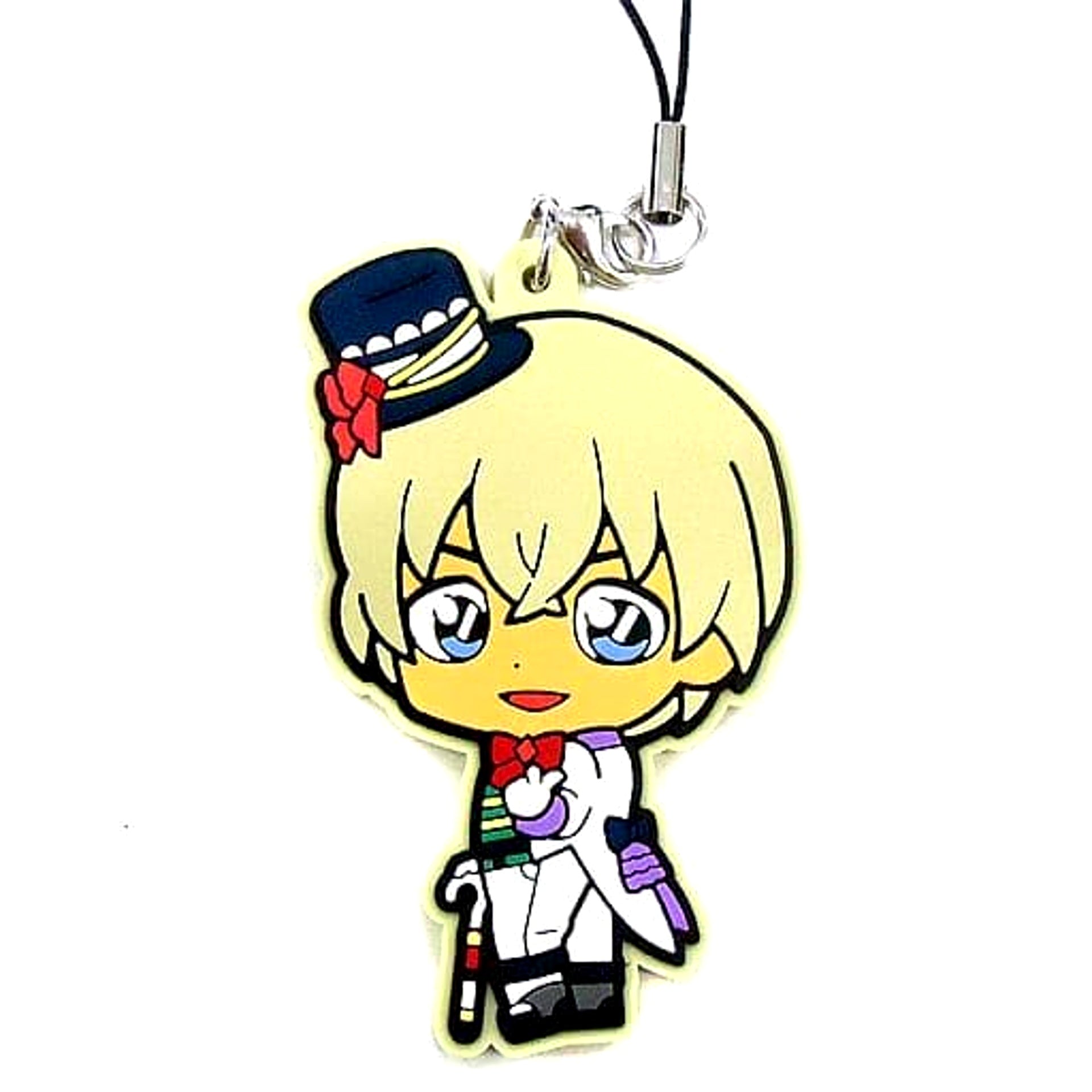 Detective Conan Toru Amuro Sega Lucky Kuji Secret Magic Show Rubber Charm Prize I [USED]