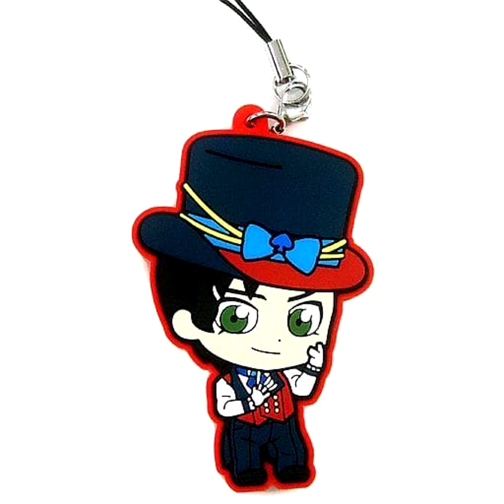 Detective Conan Shuichi Akai Sega Lucky Kuji Secret Magic Show Rubber Charm Prize I [USED]