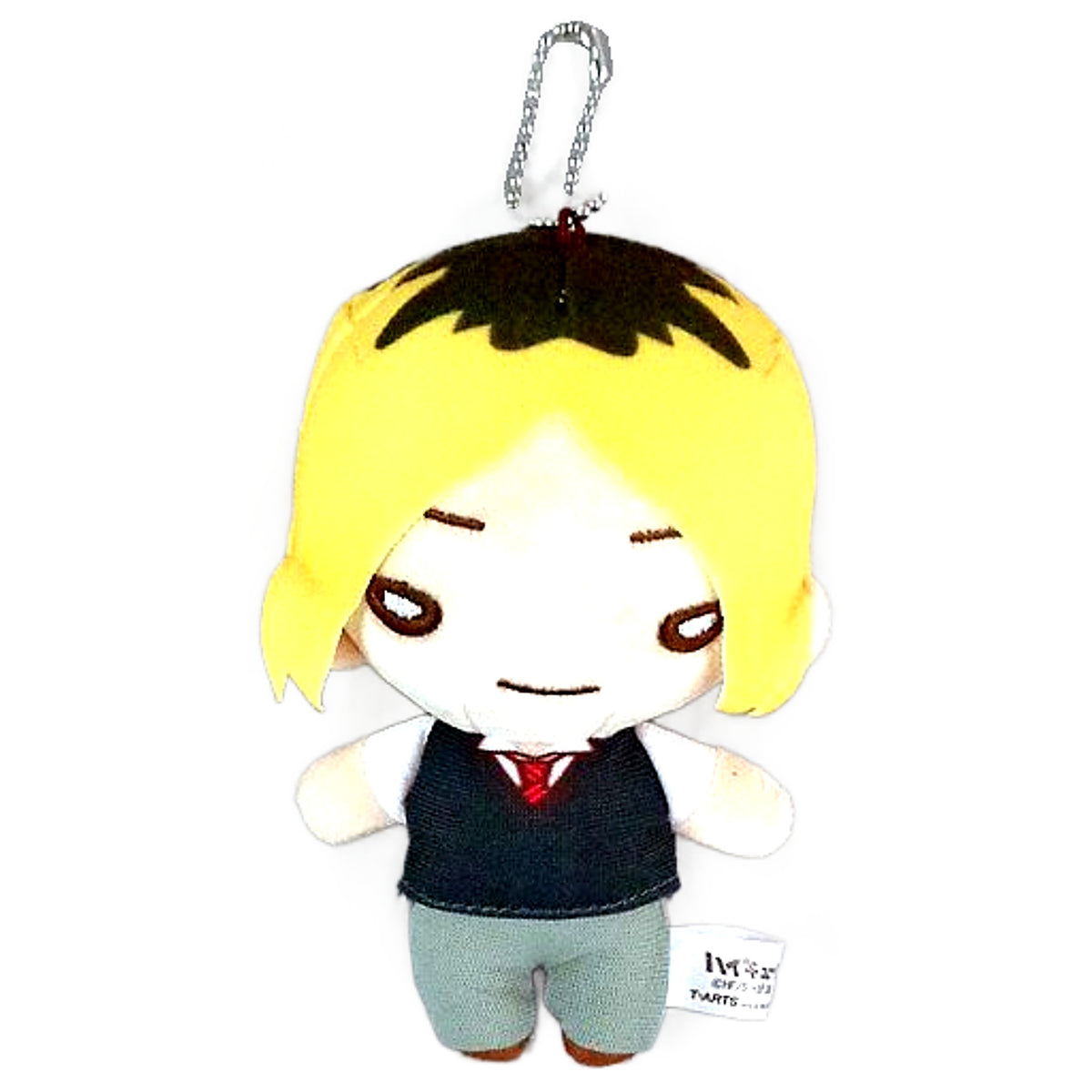Haikyu!! Kenma Kozume Nitotan Plush Toy with Ball Chain Summer Clothes Jump Festa 2019 Limited Keychains [USED]