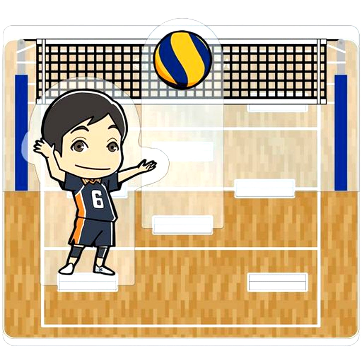 Chikara Ennoshita Haikyu!! Trading Diorama-Style Acrylic Stand Ver. A [USED]