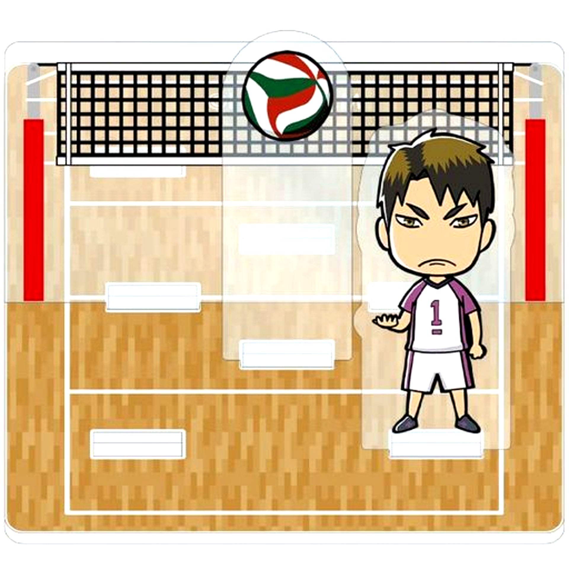 Wakatoshi Ushijima Haikyu!! Trading Diorama-Style Acrylic Stand Ver. B [USED]