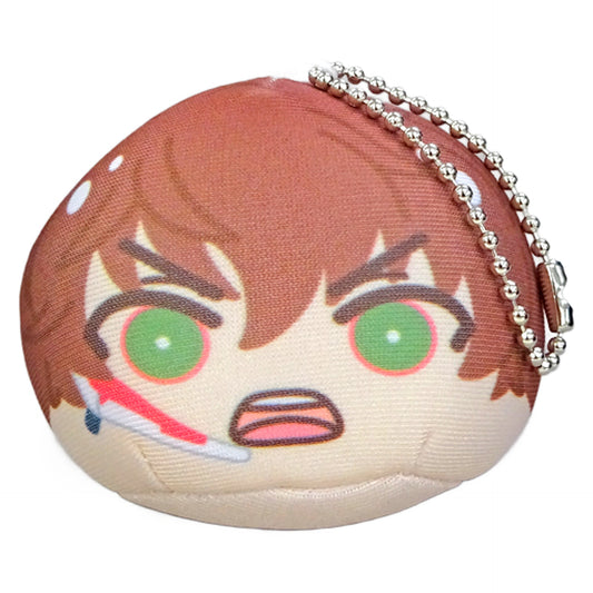 Code Geass: Lelouch of the Rebellion Suzaku Kururugi Live! Ver. Omanjuu Niginigi Mascot animate Limited Box Purchase Privilege Keychains [USED]
