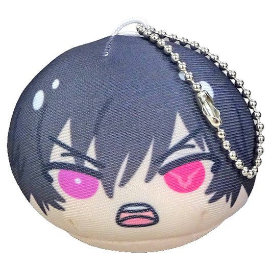Code Geass: Lelouch of the Rebellion Lelouch Lamperouge Zero Ver. Omanjuu Niginigi Mascot Hobby Zone Limited Box Purchase Privilege Keychains [USED]