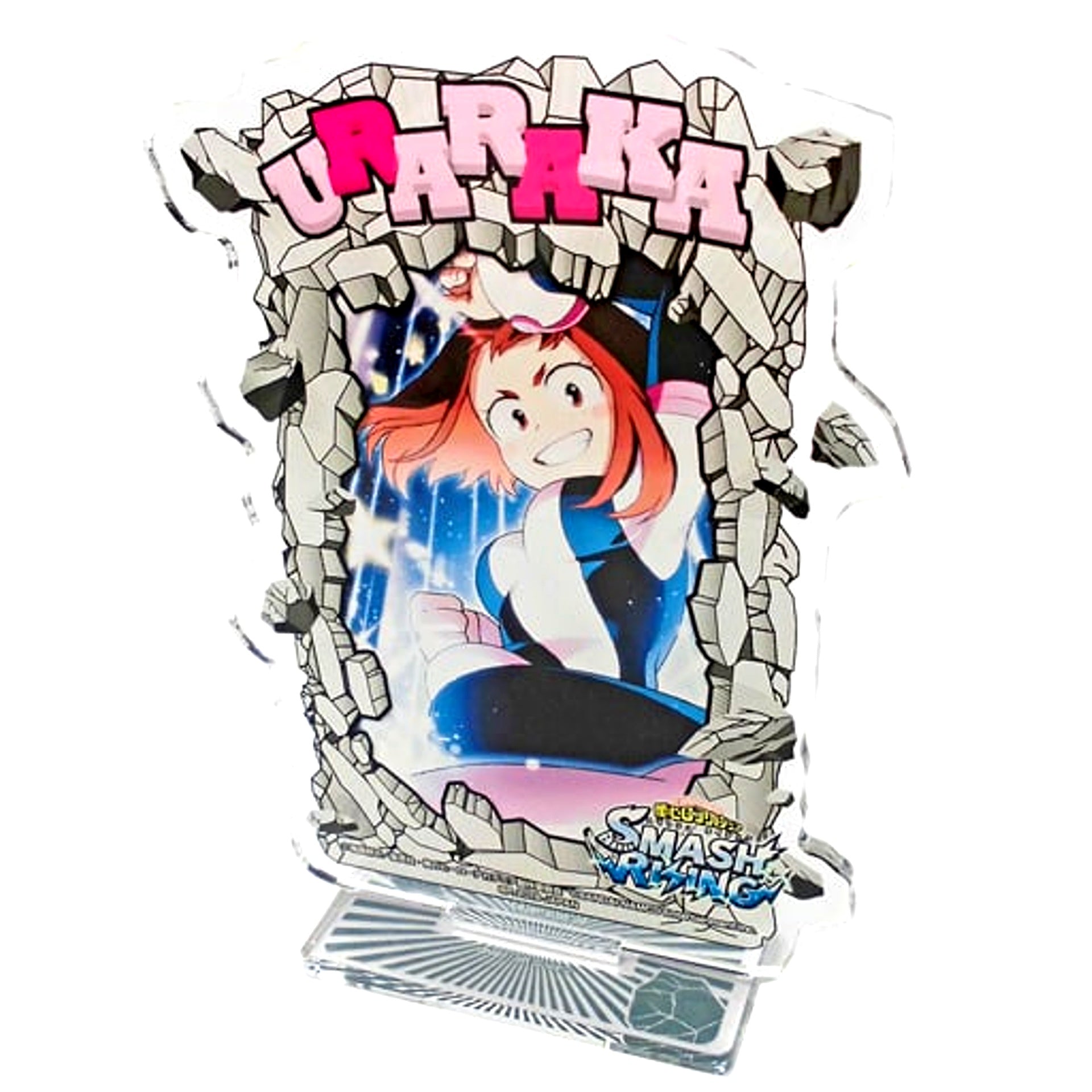Ochaco Uraraka My Hero Academia Smash Rising Part 1 Ichiban Cafe Drink Order Bonus Acrylic Plate with Stand [USED]